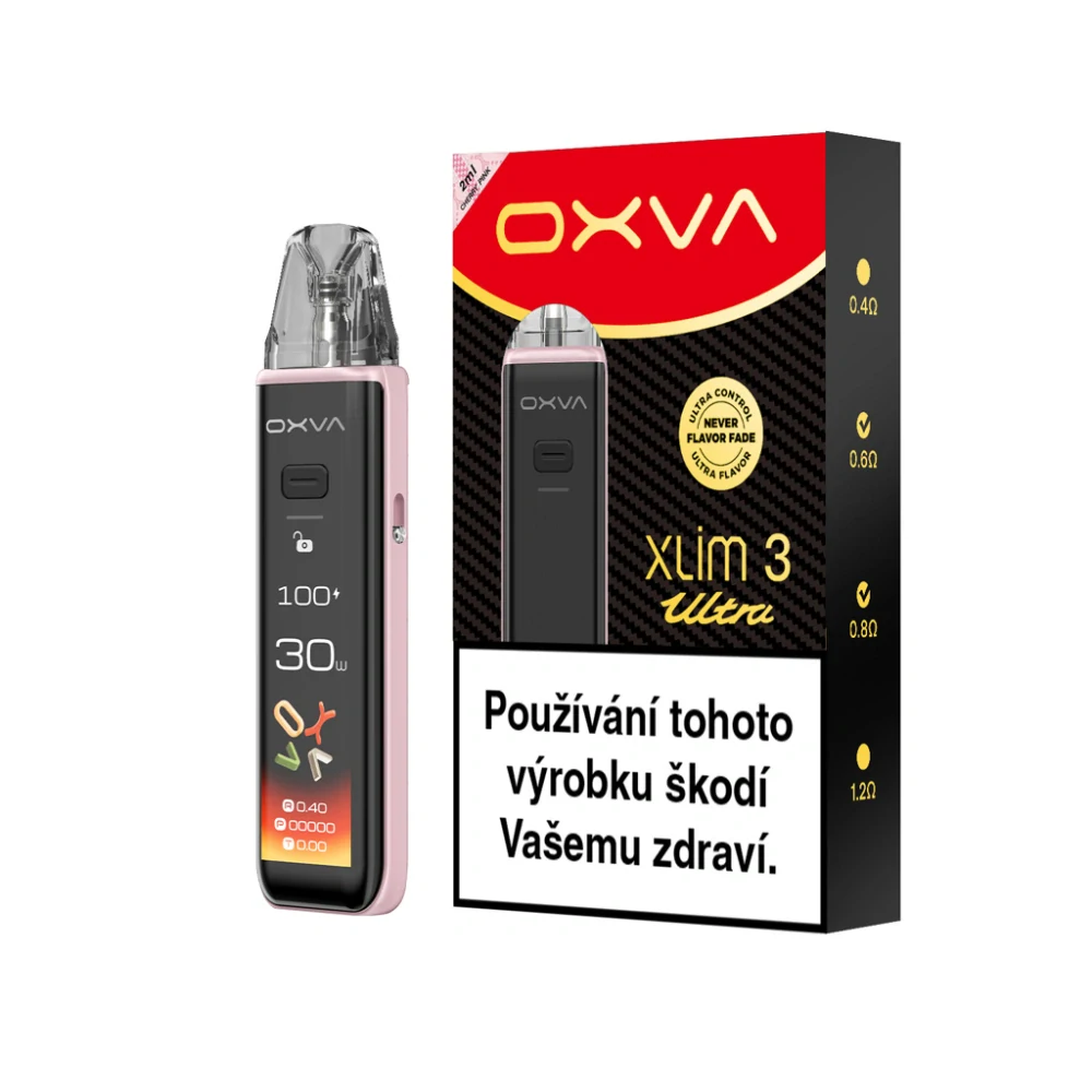OXVA Xlim 3 Ultra Pod Kit (Cherry Pink)