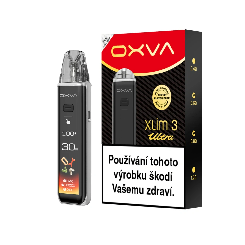 OXVA Xlim 3 Ultra Pod Kit (Metal Silver)