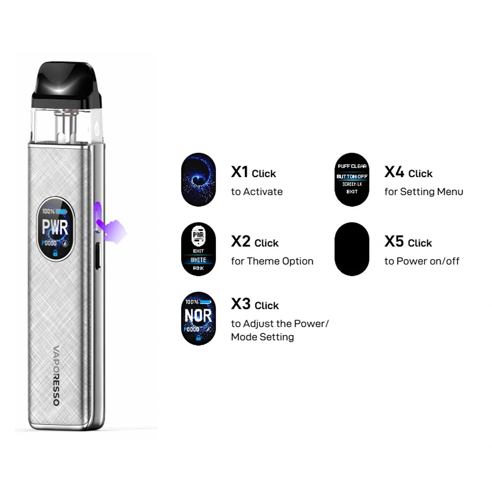 Vaporesso XROS 5 Pod Kit 2ml (Opal White)
