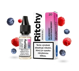 Ritchy Salt Blueberry Sour Raspberry (Nakyslá borůvka s malinou) 10ml