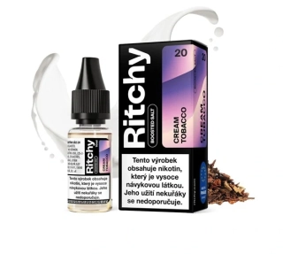 Ritchy Salt Cream Tobacco (Tabák se smetanou) 10ml