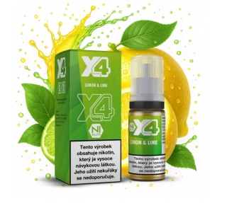 X4 Bar Juice Lemon & Lime (Citron a limetka) 10ml