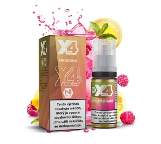 X4 Bar Juice Pink Lemonade (Růžová limonáda) 10ml