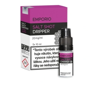 Emporio Salt Shot Dripper (70VG/30PG) 5x10ml 20mg
