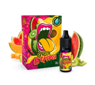 Příchuť Big Mouth: Green Euforia (Melounový mix s kiwi)