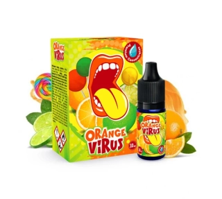 Příchuť Big Mouth: Orange Virus (Limetkovo-pomerančové lízátko)