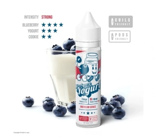 Příchuť Adam's Vape American Series S&V: Blueberry Cookie Yogurt