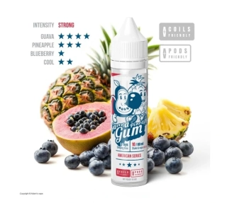 Příchuť Adam's Vape American Series S&V: Guava Pineapple Gum