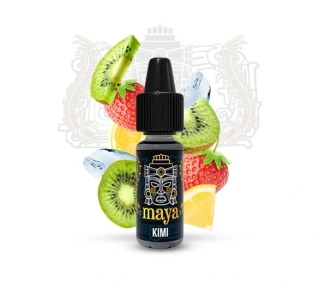 Příchuť Maya: Kimi (Jahoda, citron a kiwi)