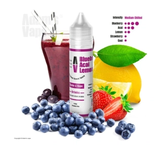 Příchuť Adam's Vape S&V: Blueberry Acai Lemonade (Vychlazená borůvková limonáda)