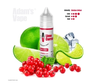 Příchuť Adam's Vape S&V: Lime Currant (Rybíz s limetkou na ledu)