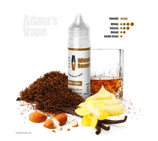 Příchuť Adam's Vape S&V: Whisky Reserve (Tabák s whisky a mandlemi)