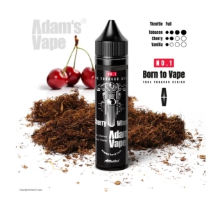 Příchuť Born to Vape S&V: Cherry Wheels (Opravdový tabák s třešní)