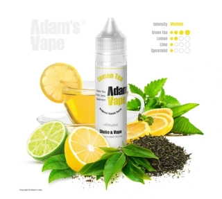 Příchuť Adam's Vape S&V: Lemon Tea (Osvěžující zelený čaj)