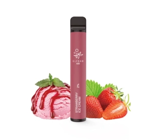 Elfbar 600 Disposable Pod Kit (Strawberry Ice Cream)