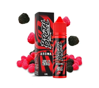 Příchuť Brutal S&V: Red & Black (Malinové želé bonbony s černým rybízem)
