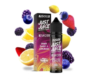 Příchuť Just Juice S&V: Fusion Berry Burst & Lemonade (Lesní ovoce s citronem)