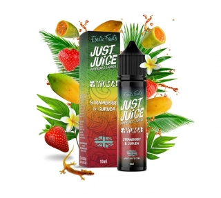Příchuť Just Juice S&V: Strawberry & Curuba (Jahoda & curuba)