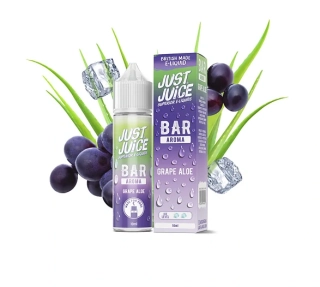 Příchuť Just Juice Bar Range S&V: Grape Aloe (Hroznové víno & aloe vera)