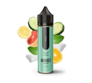 Příchuť ProVape Heroes S&V: Bond (Máta, citrusy, okurka)