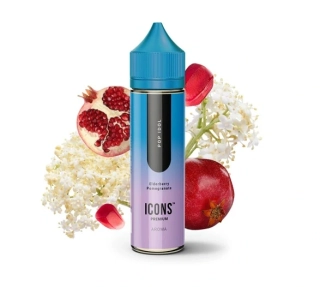 Příchuť ProVape Icons S&V: Pop Idol (Černý bez, granátové jablko)